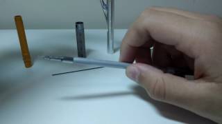 How to reassemble a Pentel Graphgear 1000 [upl. by Eillam]