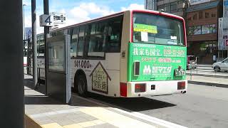 和歌山バス 372号車 南海和歌山市駅を発車 [upl. by Naeroled]