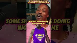 Dwight Howard on His BEEF With Shaq Over Superman Name shorts superman [upl. by Noy]