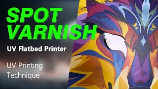 How to Make Spot Varnish Print [upl. by Enelym591]