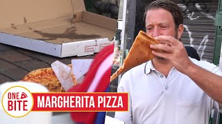 Barstool Pizza Review  Margherita Pizza Queens NY [upl. by Feil]