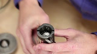 How to Load Ball Bearings into a tube return ball nut [upl. by Assirialc]