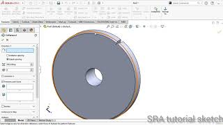 solidworks tutorial create in spur gearm2pa20T61 [upl. by Nossila522]