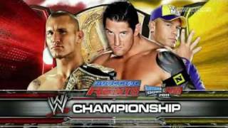 WWE Bragging Rights 2010 Randy Orton vs Wade Barrett [upl. by Gunar]