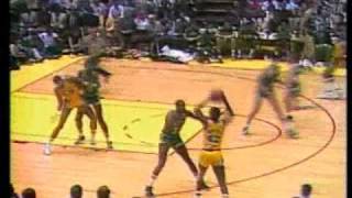 1984 NBA Finals Celtics at Lakers Gm 4 part 913 [upl. by Yoho]