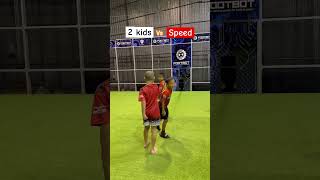 5 Kids vs Pitching Machine Jumping Over Rising Speed Balls – Who Gets Out ⚽🚀🏃‍♂️ [upl. by Frasch994]