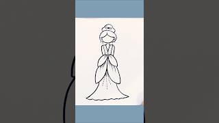 Baby doll easy drawing drawing dolldrawing easydrawing drawingtutorial kiddraws [upl. by Frum727]