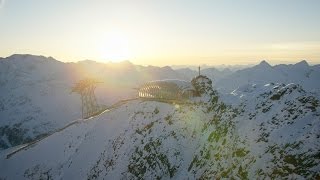 Aerials Sölden  Drehorte James Bond SPECTRE [upl. by Akimot]