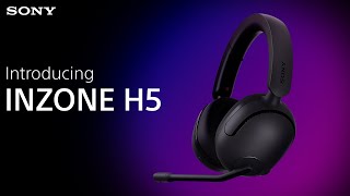 Introducing the Sony INZONE H5 Gaming Headset [upl. by Ittocs362]