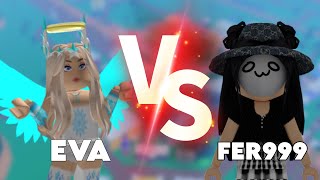 『 EVA VS FER999 』WHO WILL WIN   Blox Fruits  fer999  El Combo God [upl. by Disraeli252]