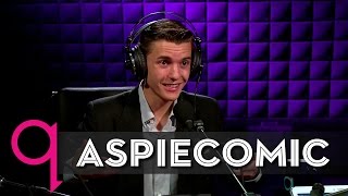 AspieComic Michael McCreary in studio q [upl. by Reldnahc735]