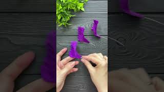 EASY Crepe Paper Flowers Crepe Paper Decorations shorts [upl. by Ranip]