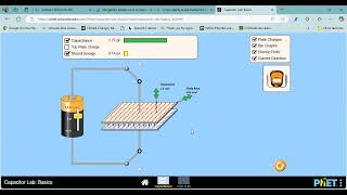 Laboratorio de un condensador de placas paralelas [upl. by Battista]