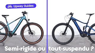 VTT électrique semirigide ou toutsuspendu  Upway [upl. by Lyrak998]