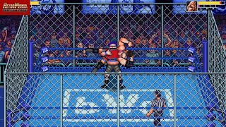 RetroMania Wrestling Blue Meanie VS Colt Cabana Steel Cage [upl. by Thema579]