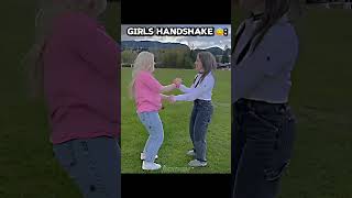 Girls handshake Vs boys handshakephysicstrendingshortssigmateachervairal [upl. by Leasim698]