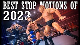 BEST WWE STOP MOTIONS OF 2023 [upl. by Lippold]