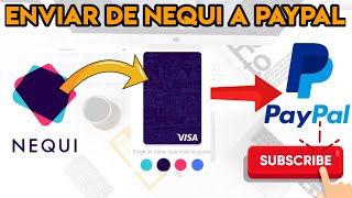 como enviar dinero de nequi a paypal [upl. by Blandina]