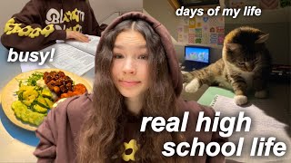 ŻYCIE W LICEUM real high school life VLOG days of my busy life [upl. by Carew]