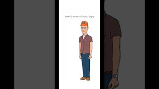 Dale Gribble as Zodiac Signs 🚬 kingofthehill dalegribble [upl. by Zednanref71]