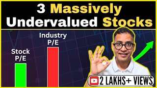 GOLDEN opportunity to buy these 3 UNDERVALUED LOW PE Vs Industry PE stocks  Rahul Jain Analysis [upl. by Ajiram]