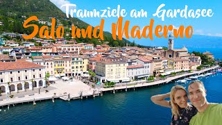 Gardasee Salo amp Toscolano Maderno Sehenswürdigkeiten Shopping Seepromenade Sightseeing Italien Seen [upl. by Waverly319]