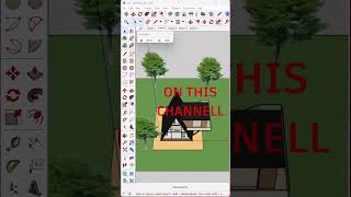 3D Modelling in SketchUpSketchUp TutorialsLearn SketchUphouseplants home housedesign shorts [upl. by Bumgardner165]