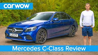 Mercedes CClass 2020 indepth review  carwow Reviews [upl. by Nessim930]