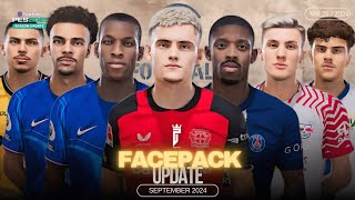 Facepack Update Pes 2021 amp Football Life 2024 Vol25 SIDER PC [upl. by Ailadi]