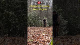 Allegheny Trail  Greenbrier County West Virginia bike ride [upl. by Mobley]