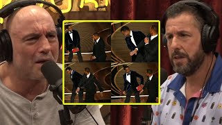 Adam Sandler Weighs In On Will Smith Slapping Chris Rock  Joe Rogan amp Adam Sandler [upl. by Namra975]