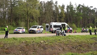 Polite houdt alcoholcontrole tussen Langelo en Norg [upl. by Anayik]