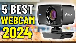 TOP 5 Best Webcam 2024 [upl. by Ynetsed]