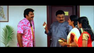 Thuruppu Gulan Malayalam Movie  Mlayalam Movie  Mammooty Meets Vijayaraghavan [upl. by Harbird]