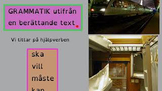 GRAMMATIK  hjälpverben ska måste kan vill [upl. by Marney]