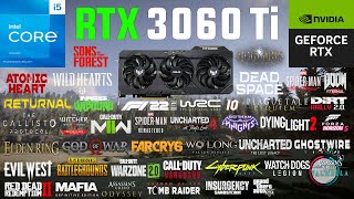 RTX 3060 Ti Test in 40 Games in 2023 [upl. by Ehpotsirhc]