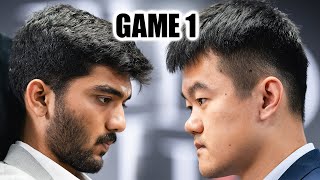 Gukesh vs Ding  GAME 1  FIDE World Chess Championship Match 2024 [upl. by Norrahc]