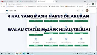 Ini Yang Perlu Dilakukan Saat PDM Selesai Dan Status MySAPK Sudah Hijau [upl. by Hashum]