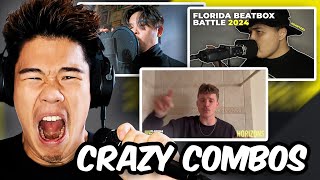 SXIN Reacts  HEARTZEL  ADI KERANG  ZVD  FLORIDA BEATBOX BATTLE 2024 Wildcards [upl. by Furlong502]