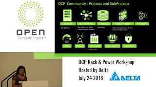 OCP Introduction  OCP Rack amp Power Workshop  Delta Electronics July 24th 2018 [upl. by Mel407]