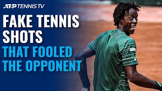 39 Fake Tennis Plays That Fooled The Opponent 👀 [upl. by Wakeen]