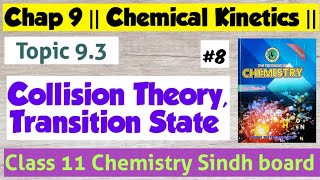 Collision Theory  Transition State  Activation Energy  Chap 9 Chemical Kinetics Class 11 Chem [upl. by Notliw]