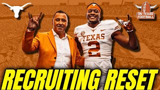 Recruiting Reset  Nick Townsend Announcing Monday  Current WR Board  Texas Longhorns Football [upl. by Spring]