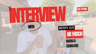 INTERVIEW WITH BERRY JIVE🎤 AB MOCH 💻🎹amp MARCO GENOCIDE🎤‼️🔥🏆 [upl. by Keffer230]