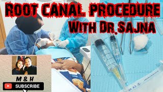 Root canal procedure  Great Doctor root canal specialist nopain viralvideo [upl. by Akimas244]