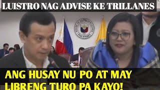 CONG LUISTRO MAY LIBRENG TURO PA KE TRILLANES [upl. by Daphene]