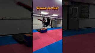 WANNA DO THIS taekwondo martialarts tkdaction funny challenge [upl. by Akfir]