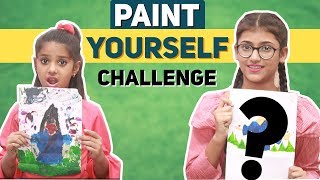 Paint Yourself Challenge  SAMREEN ALI [upl. by Emersen847]