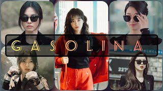 Gasolina×Kdrama Multifemale Badass Female lead [upl. by Nyrroc]