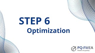 Step 6 of FMEA analysis according to AIAG amp VDA in PQFMEA software  optimization [upl. by Nnodnarb806]